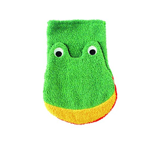 Washcloth Hand Puppet Frog By Furnis Small