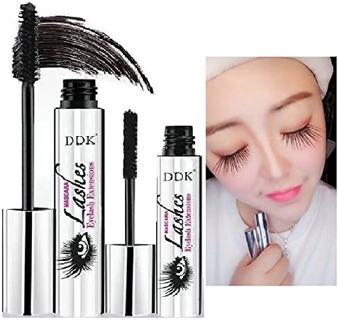 Nicebelle DDK 4D Mascara, Sold by Nicebelle DDK and Fulfilled by Amazon, Makeup Lash，Cold Waterproof Mascara, Eye Black, Eyelash Extension, crazy-long Style, Warm Water Washable Mascara