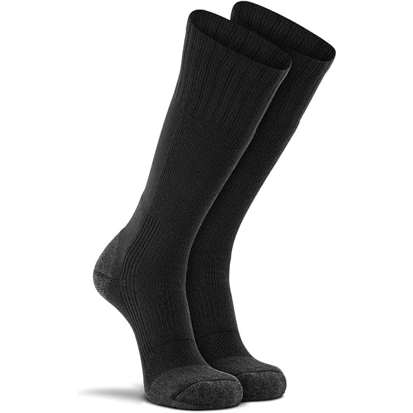 Fox River 6604 Heavy Weight Winter Thermal Crew Socks – 2 Pack, Made In USA, Grey