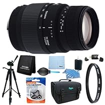 Sigma 70-300mm f/4-5.6 SLD DG Macro Lens for Nikon DSLR Cameras Includes Bonus Xit 60
