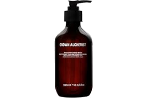 Grown Alchemist Invigorate Hand Wash – Liquid Hand Soap with Aloe, Sweet Orange, Cedarwood & Sage – Gentle, Moisturizing Kitchen & Bathroom Soap, Natural Plant Based Gel Cleanser, 300mL