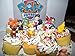 Nickelodeon PAW Patrol Figure Set of 12 Deluxe Mini Cake Toppers Cupcake Decorations Party favors Featuring Ryder, Marshall, Chase, Skye, 5 Vehicles and Special Gift