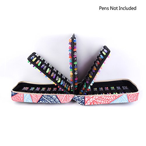 Pencil Case Holder Slot Holds 202 Colored Pencils or 136 Gel Pens
