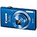 Canon PowerShot ELPH 115 is 16.0 MP Digital Camera with 8X Optical Zoom with a 28mm Wide-Angle Lens and 720p HD Video Recording (Blue)