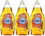 Dawn Ultra Antibacterial Antibacterial Dishwashing Liquid - 21.6 oz - Orange - 3 pk