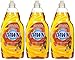Dawn Ultra Antibacterial Antibacterial Dishwashing Liquid - 21.6 oz - Orange - 3 pk