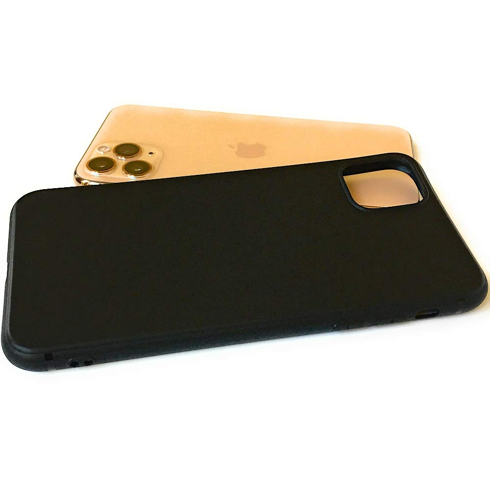 iPhone 11 Pro Max 6.5 INCH Black Case- Lightweight Ultra Soft Shockproof TPU Gel Durable Protective Phone Case-SLS Life