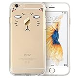 iPhone 6 Case, iPhone 6 Case Clear with Cartoon Pattern, ESR iPhone 6 / 6S Protective Case Soft Flexible TPU Back Cover Bumper Ultra Thin Case for 4.7 inches iPhone 6 iPhone 6s (Tom Cat)