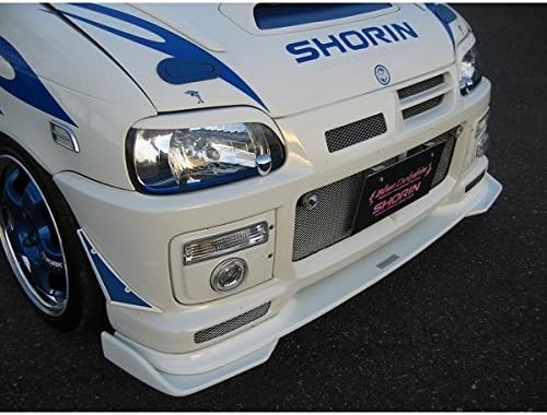 Shorin L500系 ミラ アヴァンツァート 後期 フロントリップスポイラー 車 バイク 車 バイク Amazon