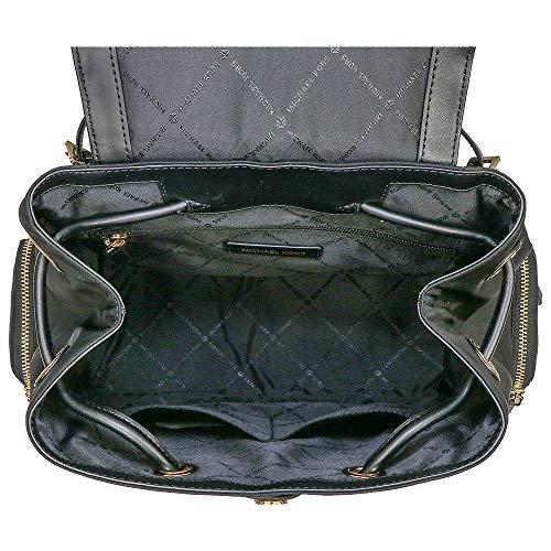 Michael Kors Abbey Cargo Backpack (BLACK) My Signorina