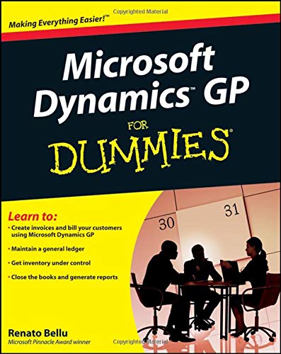 Microsoft Dynamics GP For Dummies Microsoft Dynamics GP For Dummies