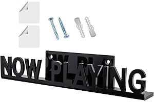 Cipliko Now Playing Record Shelf Wall Mount Record Shelf Wall Mount Acrylic Record Display Shelf Now Playing Acrylic Vinyl Record Holder for Album Display, Storage, Wall Decor