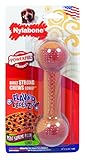Nylabone Flavor Frenzy Wolf Dura Chew Pizza Flavored Bumpy Bone Dog Toy