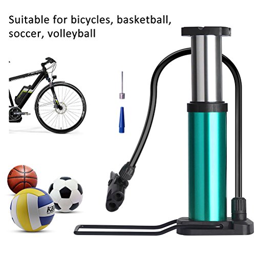 image for Jamal Mini Bike Floor Pump Foot Activated Bicycle Pump Portable Bike P