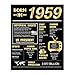 yuzi-n 60th Birthday Decorations Gifts for Women or Men | 60th Birthday Poster 1959 Sign | 8x10 Unframed | Real Gold Foil/Black
