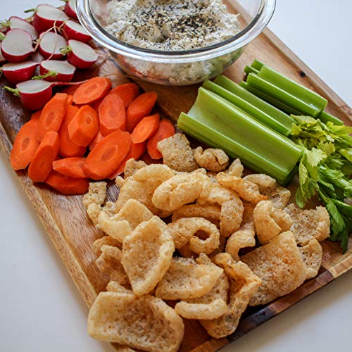 4505 Classic Chili & Salt Pork Rinds, Certified Keto, Humanely Raised, Family Size Bag, 7oz