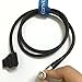 Eonvic D-Tap Male to 1B 6 pin Female Power Cord Power Cable for V Mount Anton Mount Battery Red Scarlet & Epic Camera 100CM (Right Angle 6pin)
