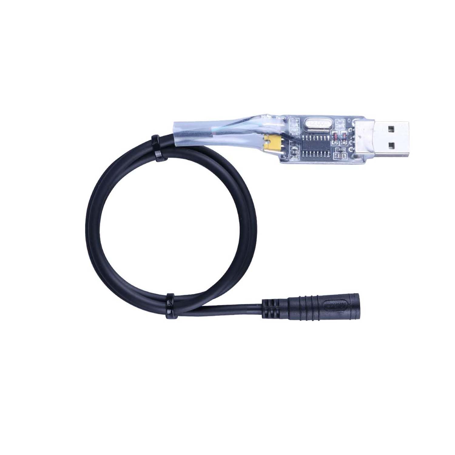 windmeile | USB programming cable, compatible with Bafang BBS01 BBS02 BBHD mid drive motor, mid drive motor, e-bike, electric bike, pedelec
