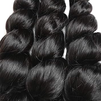 Amazon Com 9a Remy Hair 3 Bundles Pack 100g Bundle Loose Waves