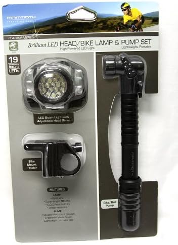 mammoth bike light set