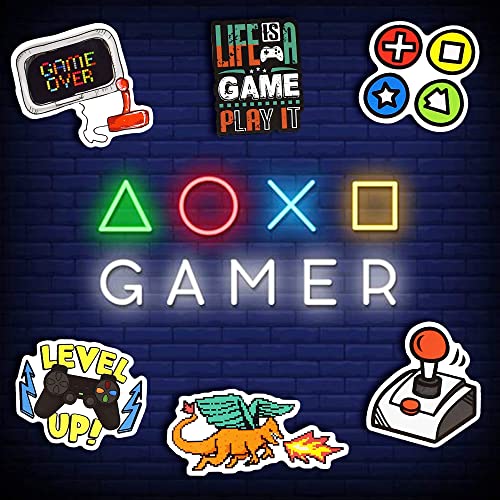 SUSIHI Video Game Stickers for Water Bottles Stickers for Kids Adult
