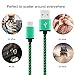 Micro USB Cable 6ft, BestElec High Speed Premium Nylon Braided 3-Pack USB 2.0 A Male to Micro B Sync Data & Charging Cord for Android, Samsung, Galaxy, Motorola, Nokia, Nexus, HTC, LG, Sony