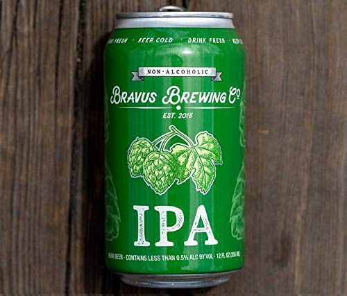 Bravus Non-Alcoholic India Pale Ale ("IPA") - 12 Fl Oz | Pack of 6 - Thumbnail 2