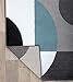 Rugshop Modern Circles Area Rug Runner, 2' x 7'2