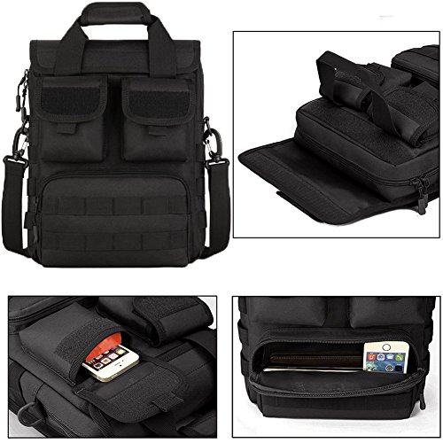 image for DYJ Military Mole Tactical Field Laptop Briefcase Gear Messenger Shoul