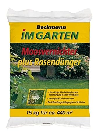 Rasendünger mit Moosvernichter 15 kg für ca. 440 m²
