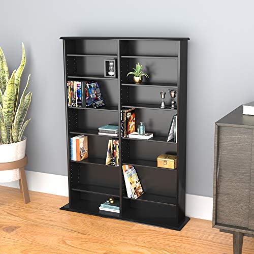 double width wall storage prepac