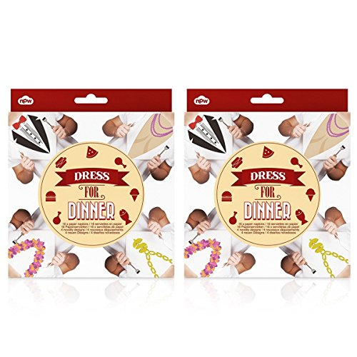 Dress for Dinner Paper Napkins HuntSimply