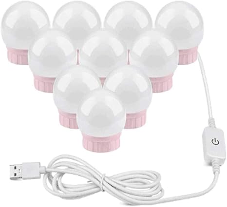 LDTSWES® LED-Kosmetikspiegellampe LED-Kosmetikleuchten-Kit im Hollywood