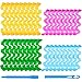 Duufin 36 Pcs Wave Hair Curler Rollers Heatless Water Ripple Curlers Magic Hair Rollers DIY Hair Style Tools Set for Women and Girls (Bonus: 1 Pc Hook)