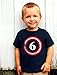 Tstars Captain 6th Birthday Shirt Boy Girl 6 Year Old Toddler & Youth Kids T-Shirt 5/6 Navy
