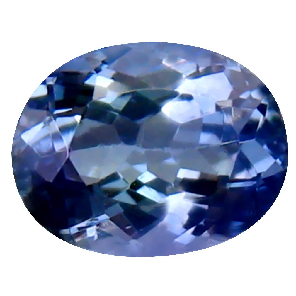 0.77 ct Oval Cut (6 x 5 mm) Genuine Bluish Violet Tanzanite Natural Loose Gemstone