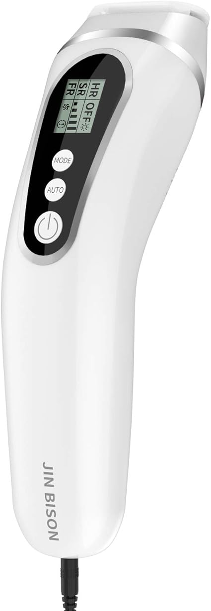 Amazon 最新型 Pse認証済 3イン1光脱毛器 レーザー脱毛器 光美顔器 家庭用ipl脱毛器 永久脱毛 光エステ 男女兼用 美肌機能搭載 照射レベル調整可 自動照射機能 hr 脱毛 sr 美容 Ac ニキビケア White Jin Bison 脱毛器