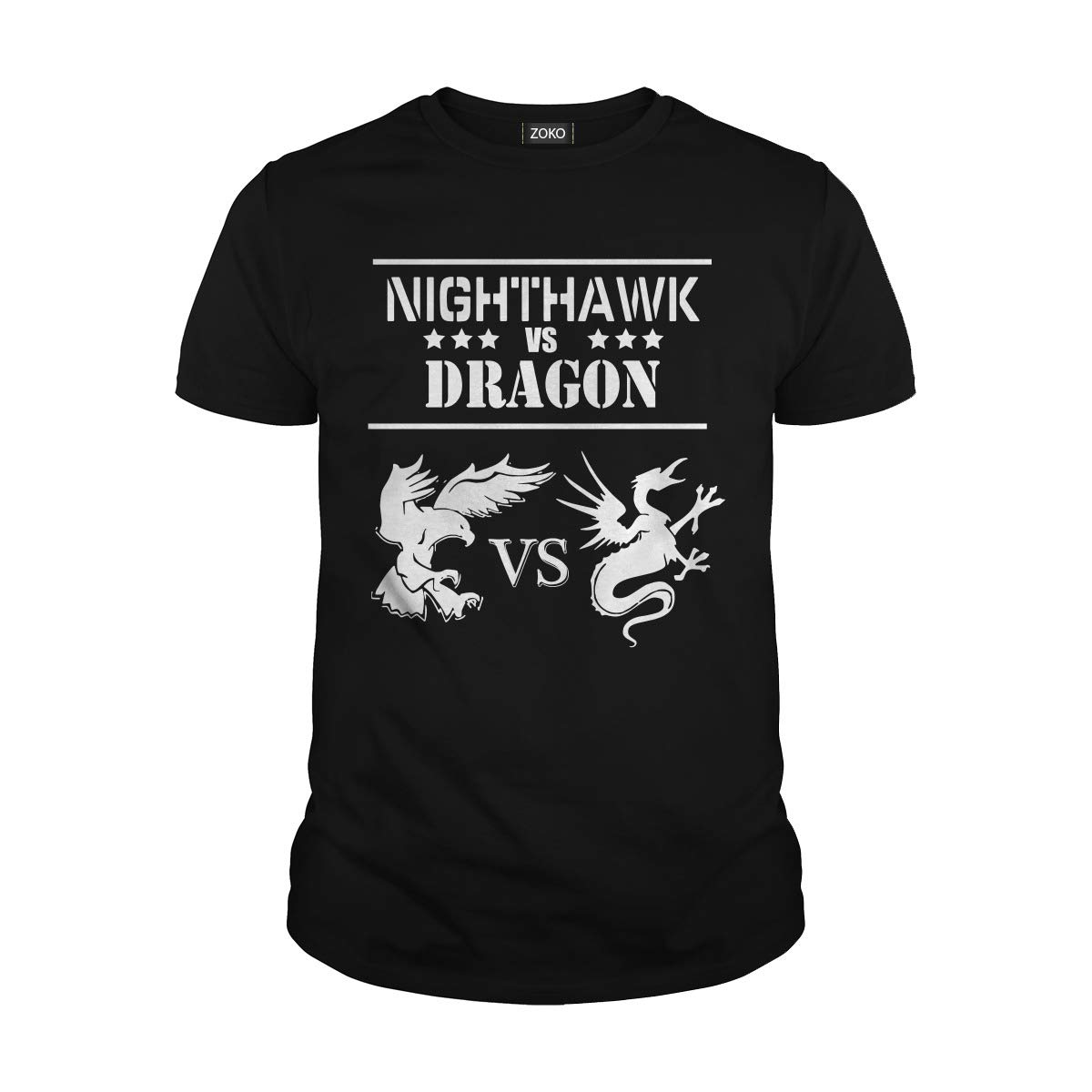 Nighthawk Vs Dragon T Shirt Stellanovelty