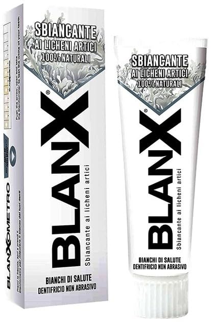 BlanX: Whitening Toothpaste with Arctic Lichens * 2.54 Fluid Ounces (75ml) Tube * [ Italian Import ]