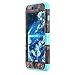 iPhone 7 Plus Case, LONTECT Camouflage Tree Hybrid Heavy Duty Shockproof Case with Dual Layer [Hard PC+ Soft Silicone] Impact Protection for Apple iPhone 7 Plus - Tree Camo/Teal