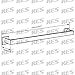 Kes SUS304 Stainless Steel Single Towel Bar Wall Mount, Polished Finish, A2500