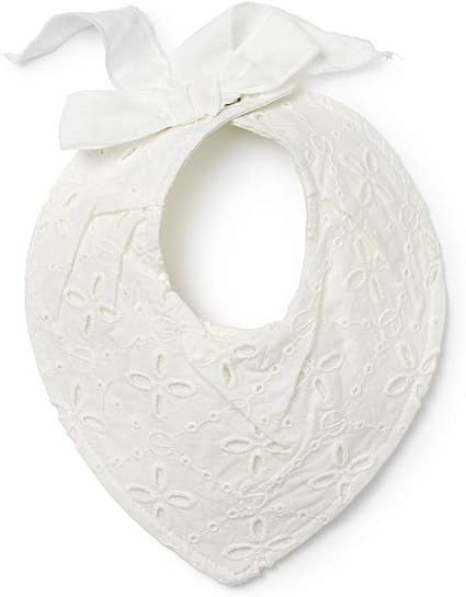 Elodie Details Bavoir Bandana Pour Bebe Bavoir De Dentition Naissance En Coton Deperlant Oeko Tex Drybib Embroidery Anglaise Blanc Amazon Fr Vetements Et Accessoires
