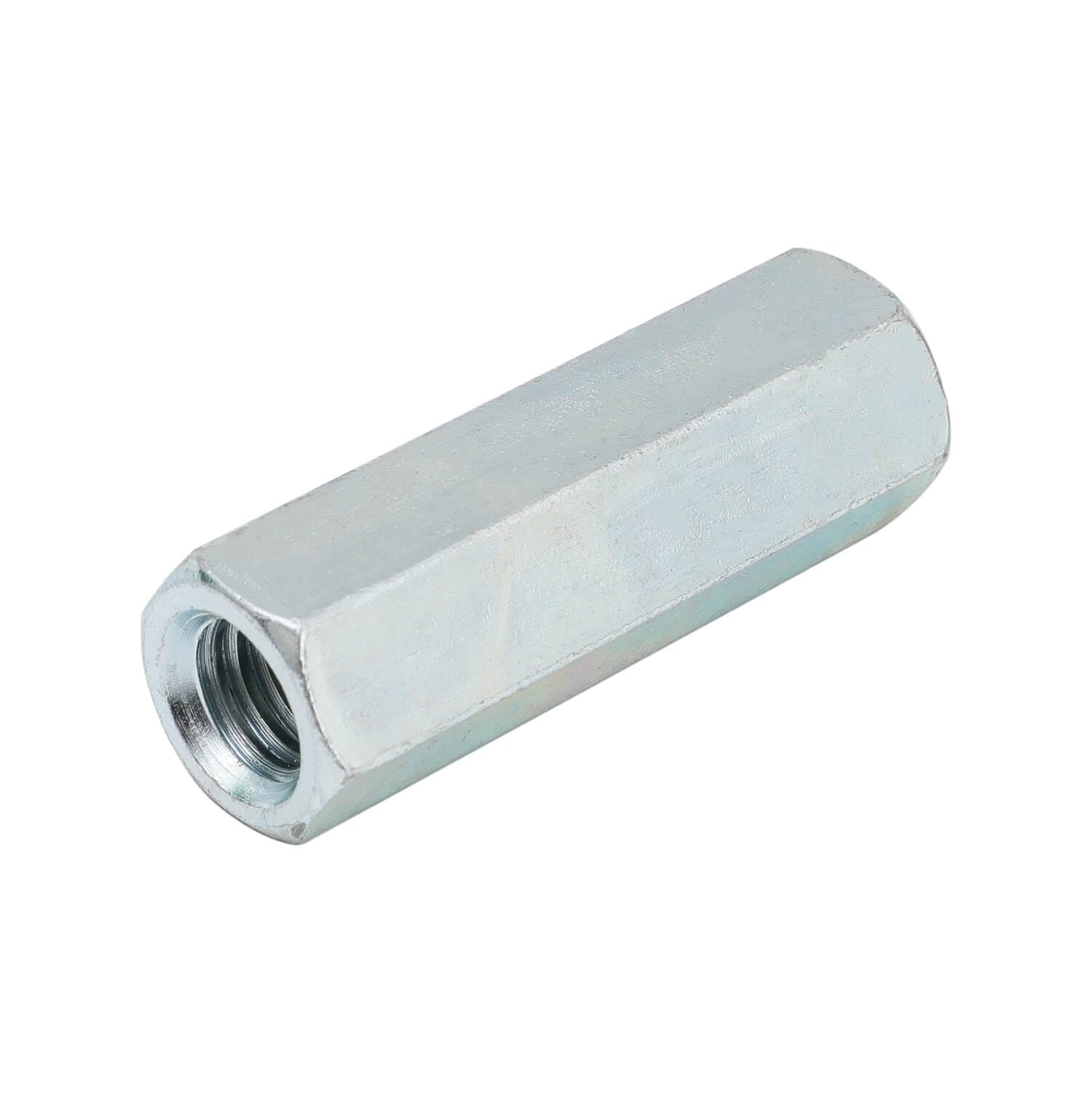 Photo 1 of NIDAYE 10 Packs 3/8"-16 Rod Coupling Nuts, UNC Threaded Hex Coupling Nut?Length: 1-3/4"