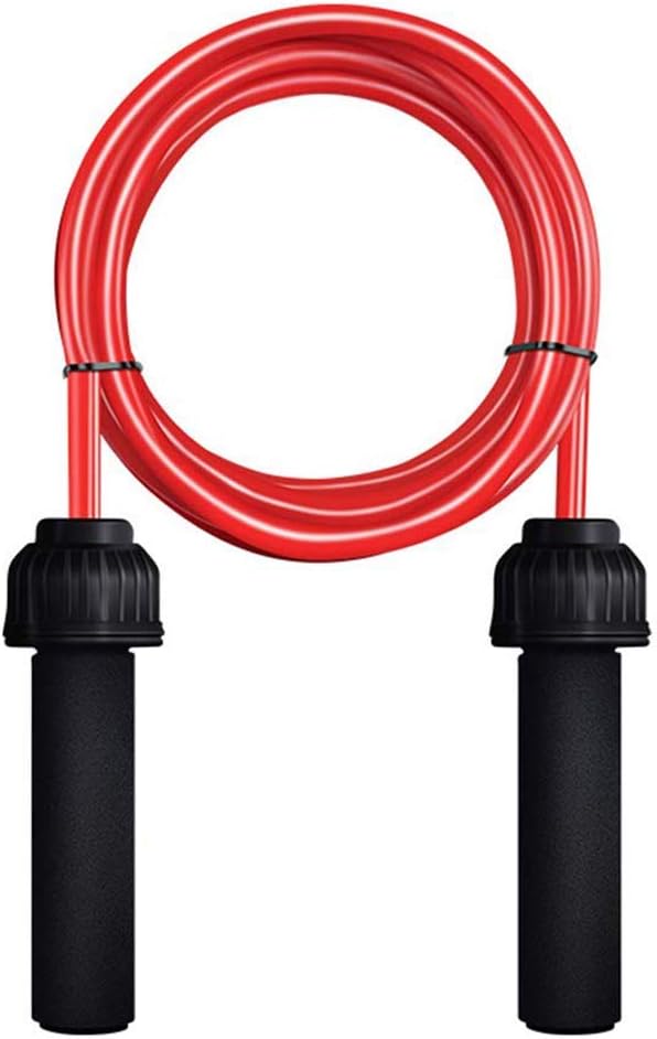 CyberDyer Weighted Rope Jump 1.1lb/1.54lb Heavy Jump Rope with Non-Slip Foam Grip Handles for Endurance Boxing MMA Training