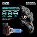 DZG H9 Halogen Headlight Bulb 65W 5500K Super Bright Warm White 12V H9 Fog Light Replacement Bulbs, Pack of 2