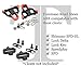 Tommaso Pista 100 SPD & Peloton Shoes for Women—2 in 1—Road Bike & Indoor Cycling Shoes for Both Delta & SPD Cleats—Peloton Bike Accessories—No Cleats—White—Size 7US—37EU