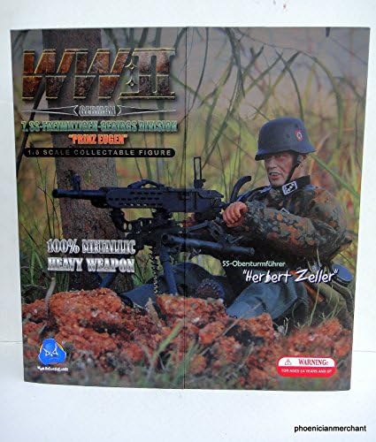 DiD Action Figure WWII German 7 SS Freiwilligen-Gebirgs Division "Prinz Eugen"