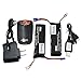 Blomiky 2 Pack 7.4V 2700mAh with EC2 Plug and Charger Replacment for H ubsan H501S and H501S Pro RC Quadcopter Drone H501S Battery Black 2