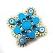 Fidget Hand Spinner Toy Stress Reducer - Finger Toy for Children and Adult (9 Gears Blue)
