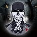 QINGLONGLIN Skull Face Mask Balaclava Motorcycle Halloween Breathable